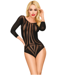 Body fantaisie manche trois quart noir Under my spell 
